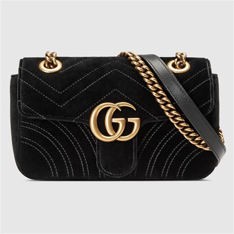 gucci marmont half moon bag|Gucci Marmont velvet mini bag.